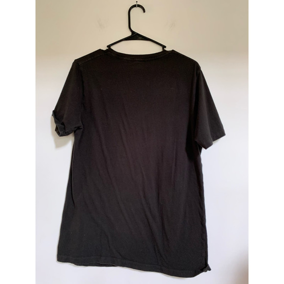 AC DC World Tour 77 JunkFood Band Tee Unisex Size Small Black Graphic T Shirt - Picture 3 of 8